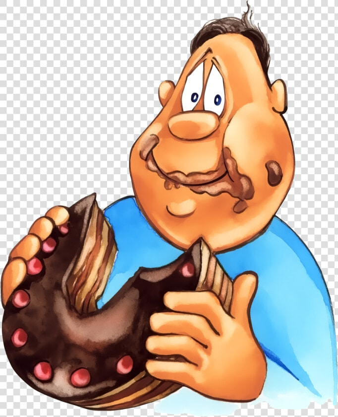 Clip Art Eat Cake Png   Fat Man Eating Cake Clipart  Transparent PngTransparent PNG