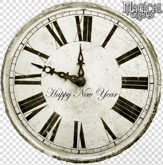 Free Printable To Use At Your Own New Year S Eve Party   Printable Clocks For New Years Eve  HD Png DownloadTransparent PNG