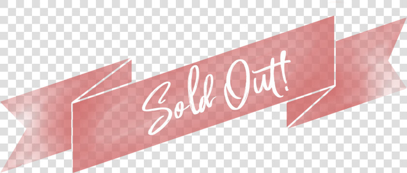 Sold Banner Png  sold Out New Banner   Pink Sold Out Png  Transparent PngTransparent PNG