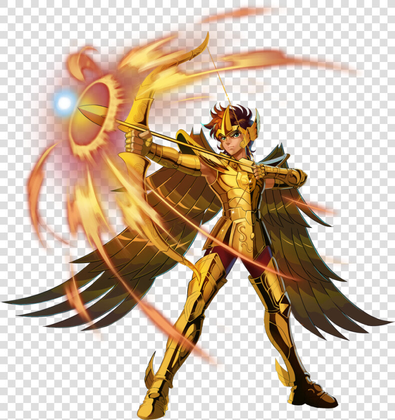 Aiolossagittarius   Galaxy Spirit Saint Seiya Galaxy  HD Png DownloadTransparent PNG