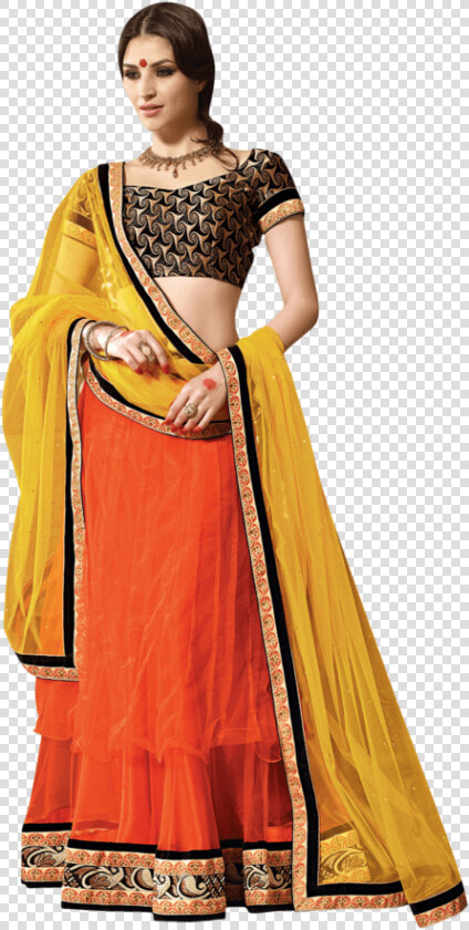 Buy Demarca Women Banarasi Brocade Lehenga Choli   Sari  HD Png DownloadTransparent PNG
