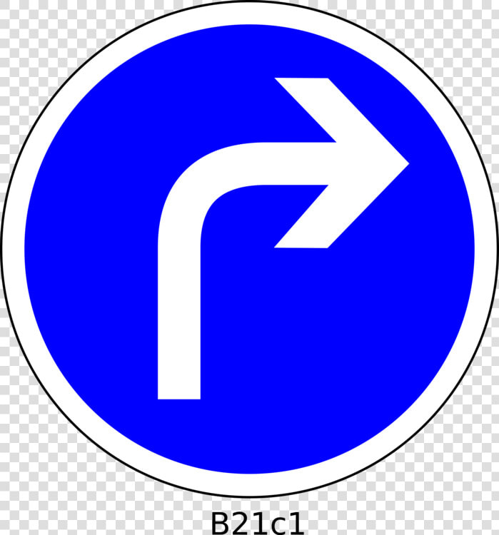 Traffic Sign Direction  Position  Or Indication Sign   Girar A La Derecha  HD Png DownloadTransparent PNG