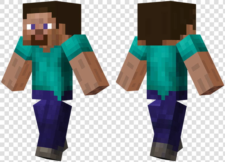 Transparent Minecraft Steve Png   Most Detailed Minecraft Skins  Png DownloadTransparent PNG