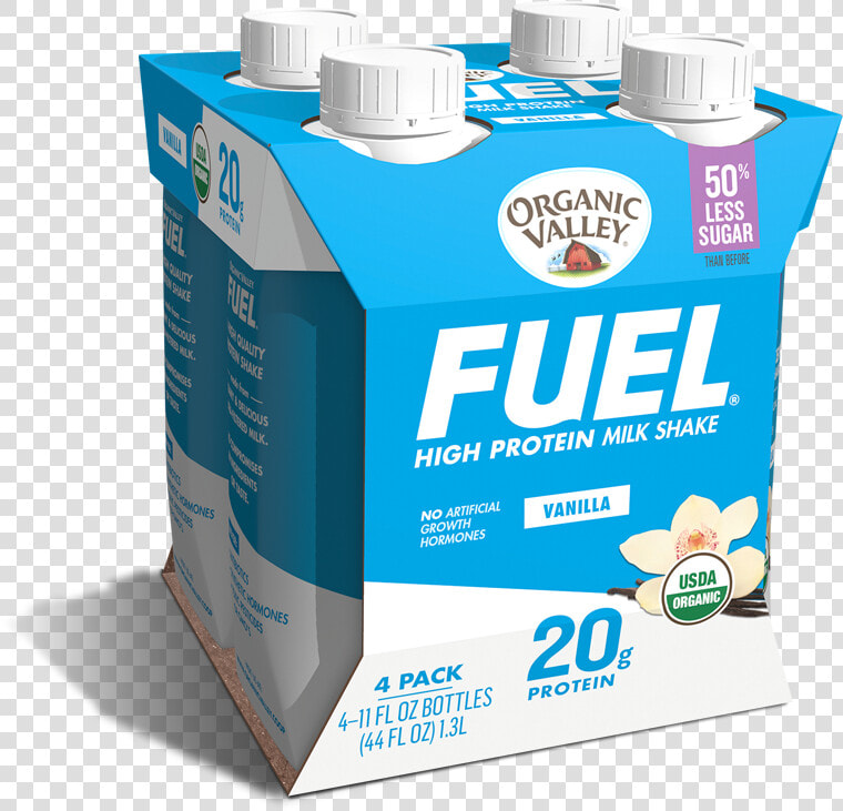 Organic Valley Vanilla Protein Shake  HD Png DownloadTransparent PNG