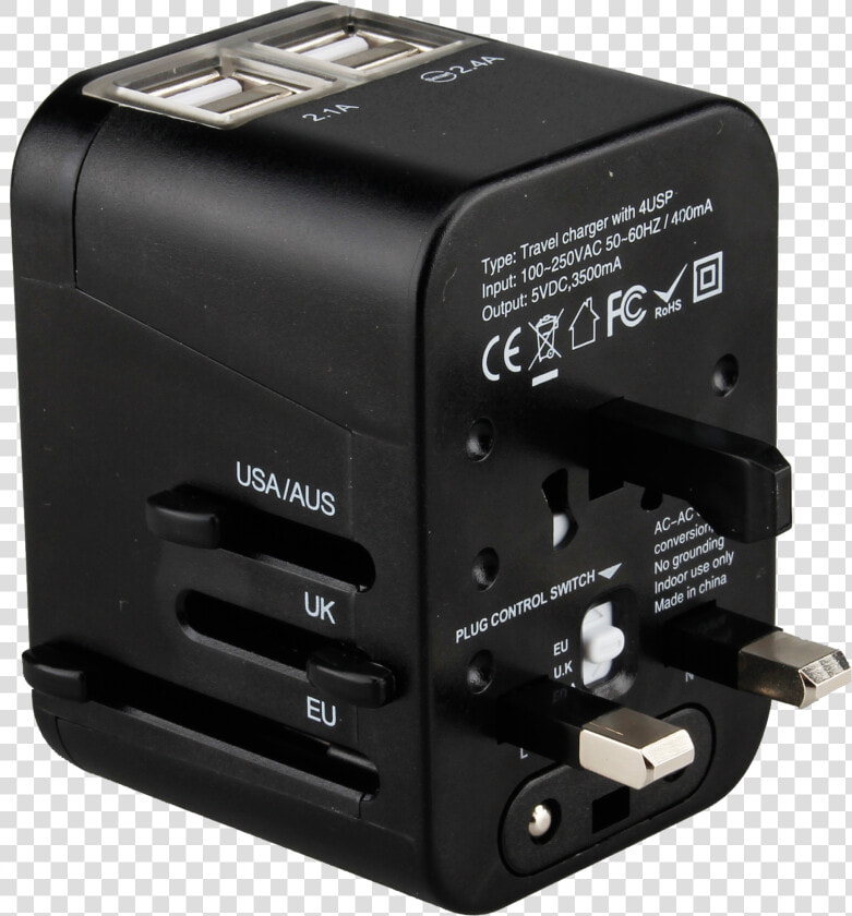 Universal Travel Adapter Png Pic  Transparent PngTransparent PNG