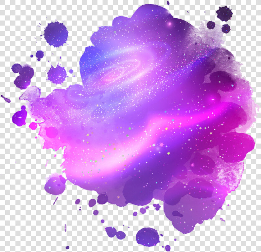  galaxy  galaxia  galaxi  universo  universe  planetas   Watercolor Autumn Leaves Background  HD Png DownloadTransparent PNG