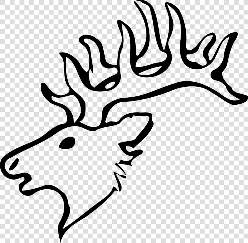 Draw A Caribou Head  HD Png DownloadTransparent PNG