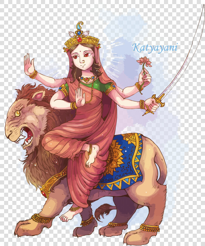 6th Day Of Navratri  HD Png DownloadTransparent PNG