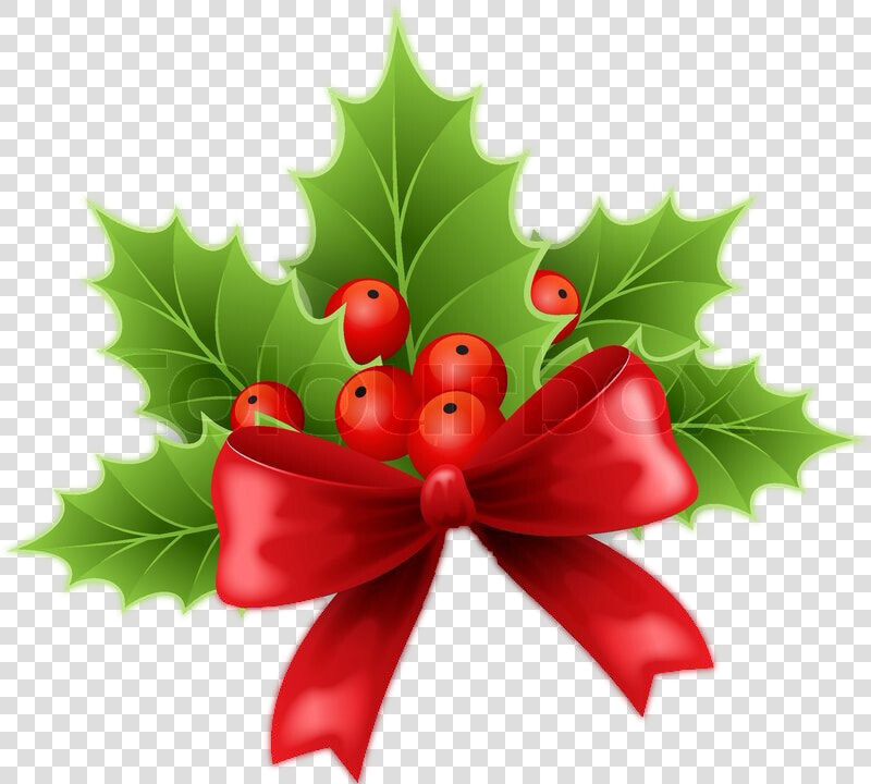Transparent Holly Ribbon   Holly And Candy Canes  HD Png DownloadTransparent PNG