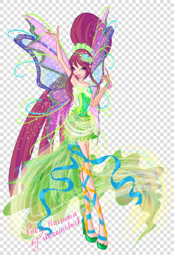 Roxy Harmonix   Roxy Harmonix Winx Roxy Sirenix  HD Png DownloadTransparent PNG