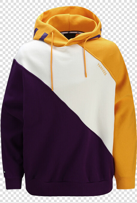 New York Yankees Diagonal Line Color Blocking Hoodie   Hoodie  HD Png DownloadTransparent PNG