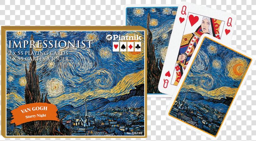 Van Gogh S Starry Night  1 Double Deck   Impressionism Most Famous Paintings  HD Png DownloadTransparent PNG