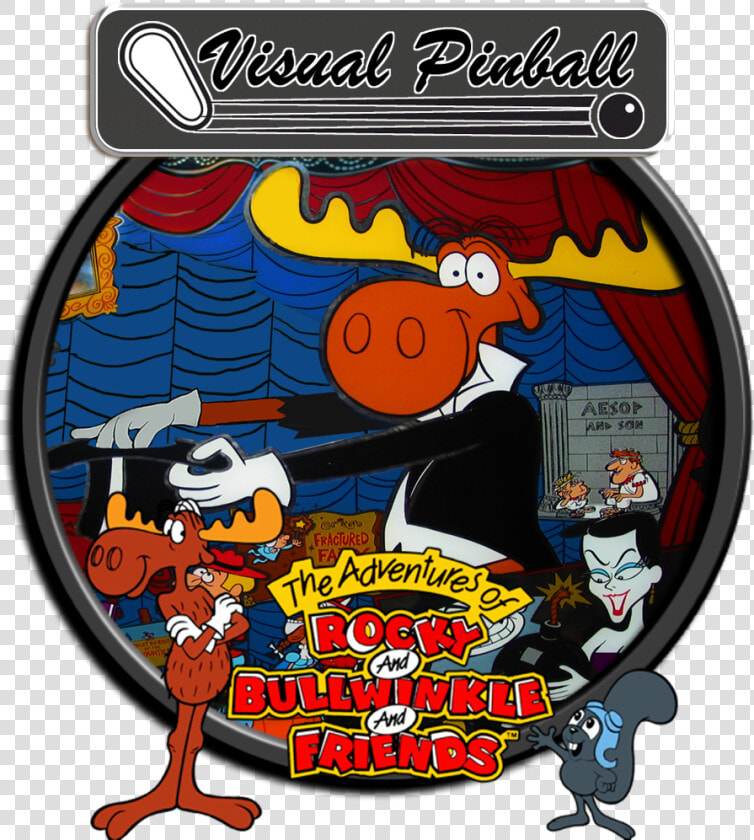 Rocky And Bullwinkle And Friend   Adventures Of Rocky And Bullwinkle And Friends  HD Png DownloadTransparent PNG