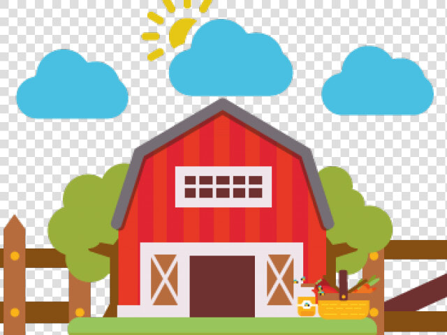 Transparent Barn Clipart Png   Transparent Farm Clip Art  Png DownloadTransparent PNG