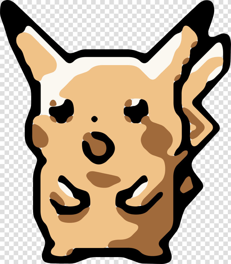 Even Lower Rez Pikachu Converted Back To High Rez Through  HD Png DownloadTransparent PNG