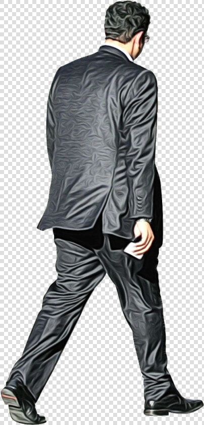 Portable Network Graphics Clip Art Image Walking Man   Man In Suit Walking  HD Png DownloadTransparent PNG
