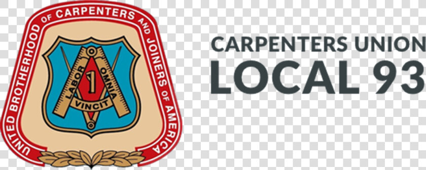 Local 93   United Brotherhood Of Carpenters And Joiners Of America  HD Png DownloadTransparent PNG