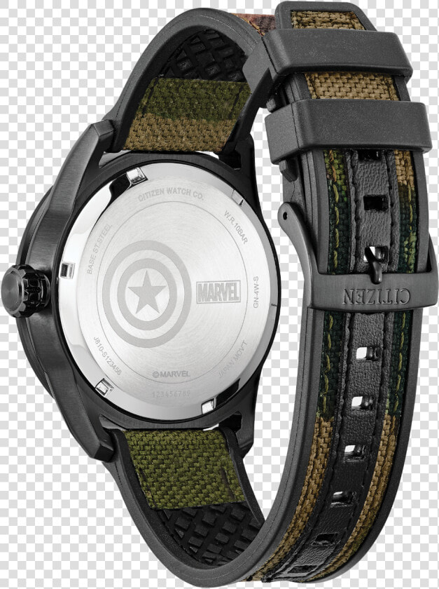Citizen Marvel Captain America Watch Class   Captain America Citizen Watch  HD Png DownloadTransparent PNG