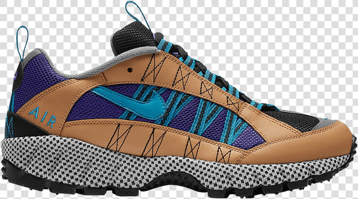 Nike Air Humara 17 Elemental Gold Neo Turquoise  HD Png DownloadTransparent PNG