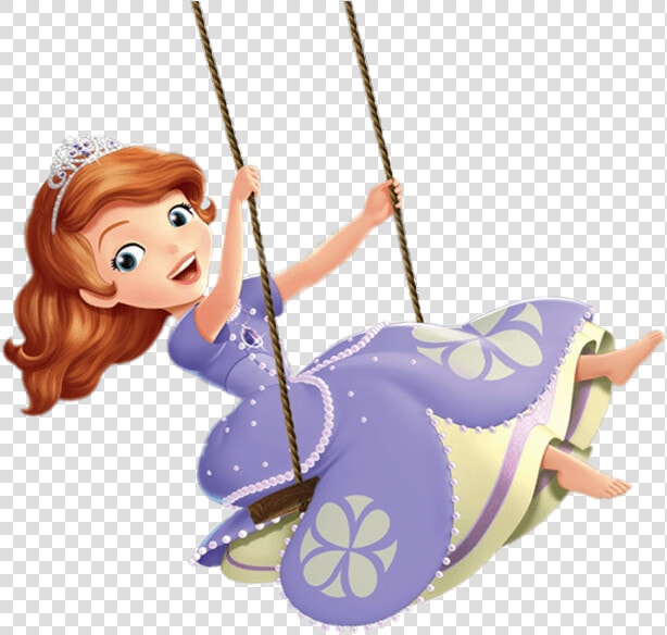 Sofia The First On Swing   Sofia The First Hd Background  HD Png DownloadTransparent PNG