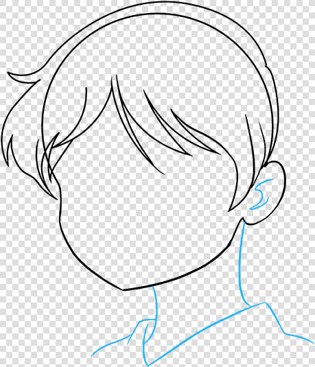 How To Draw Anime Girl Face   Drawings Easy Girl Face Anime  HD Png DownloadTransparent PNG