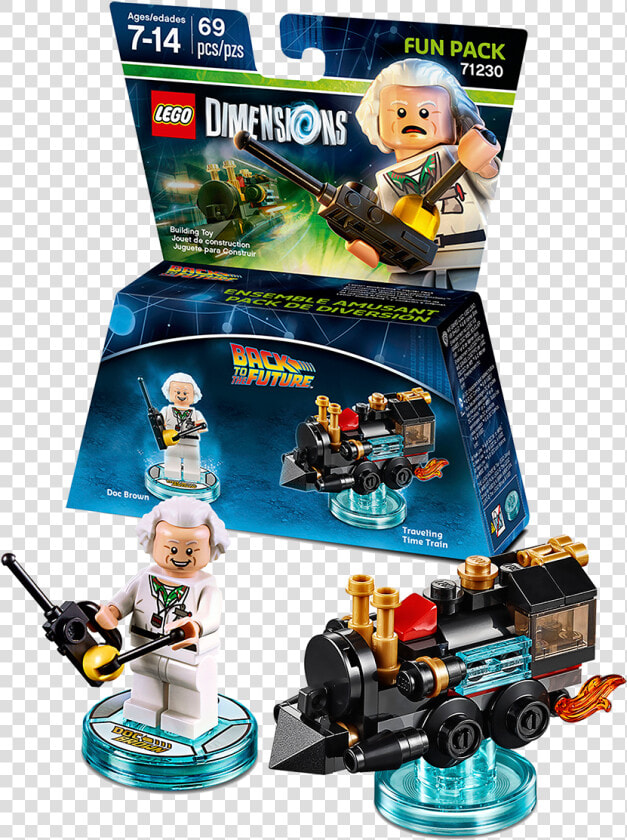 Lego Dimensions Back To The Future Fun Pack  HD Png DownloadTransparent PNG