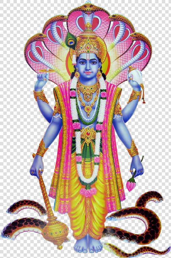 Gods Cliparts And Images   Transparent Lord Vishnu Png  Png DownloadTransparent PNG