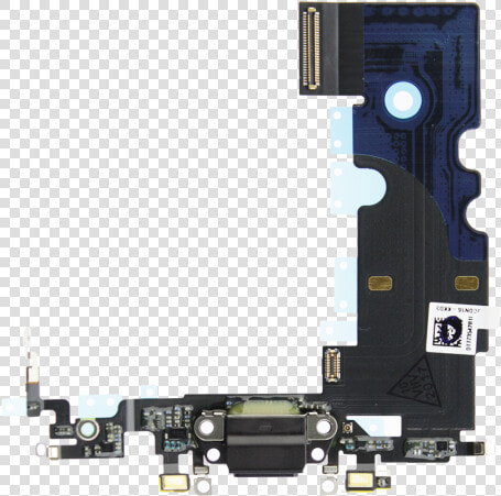 Iphone 8 Charging Port Assembly Black   Iphone 8 Charging Port  HD Png DownloadTransparent PNG