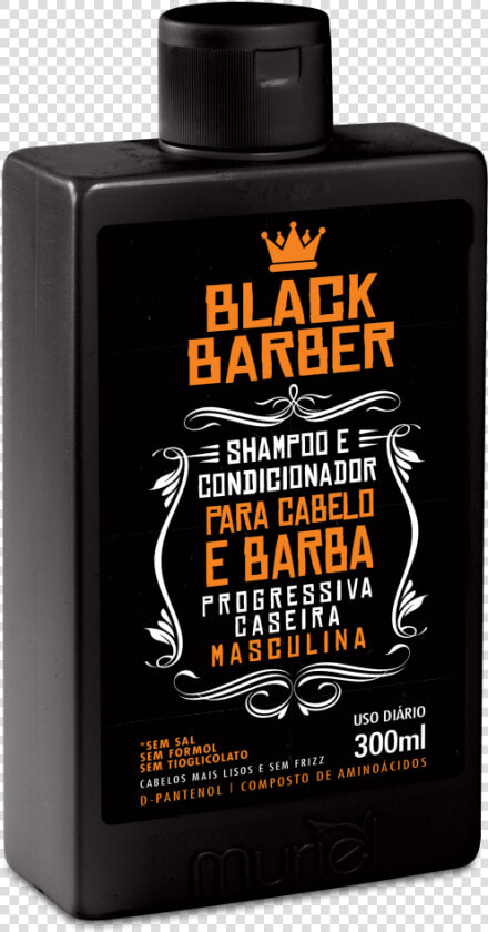 Shampoo Para Barba Black Barber  HD Png DownloadTransparent PNG