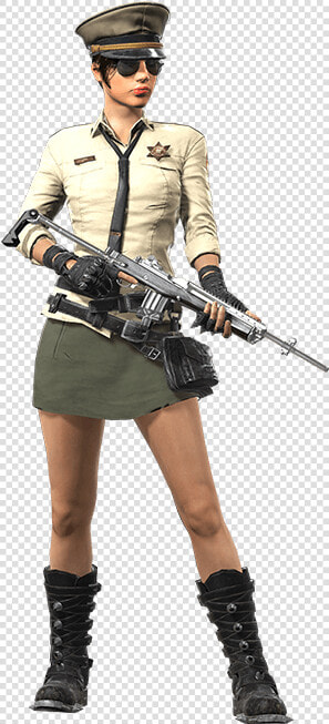 Pubg Female Character Png   Transparent Pubg Character Png  Png DownloadTransparent PNG