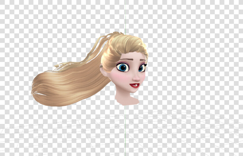 Deviantart Frozen 2 Elsa Long Hair Mmd  HD Png DownloadTransparent PNG