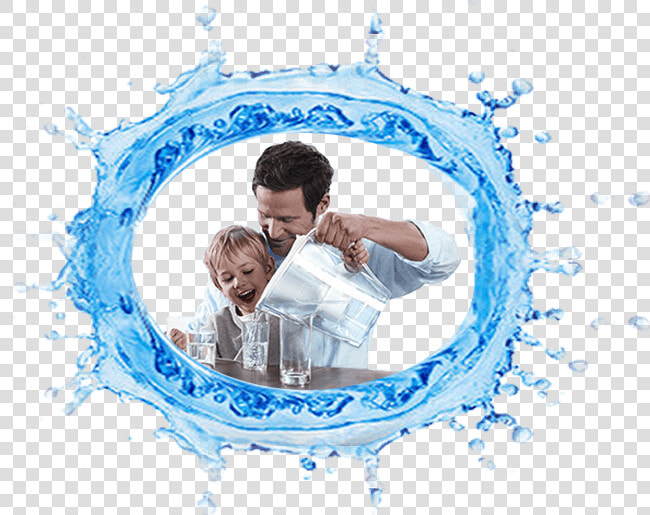 Water For Life   Family Table Drinking Water  HD Png DownloadTransparent PNG