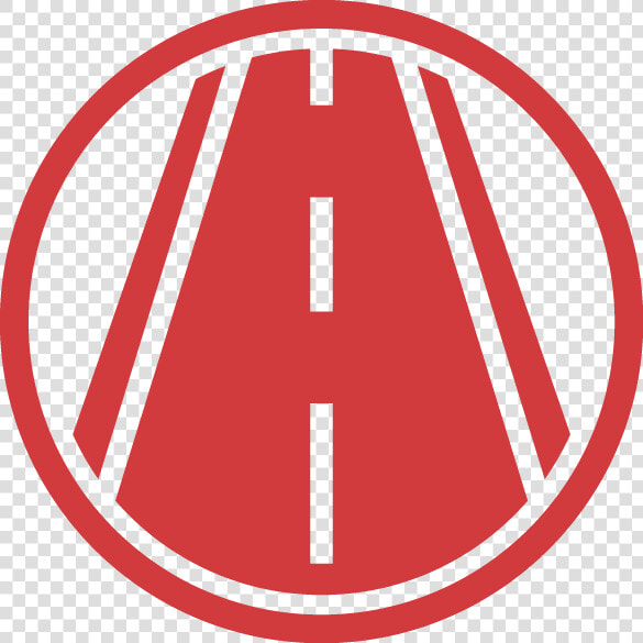 Carretera Rojo   Circle  HD Png DownloadTransparent PNG