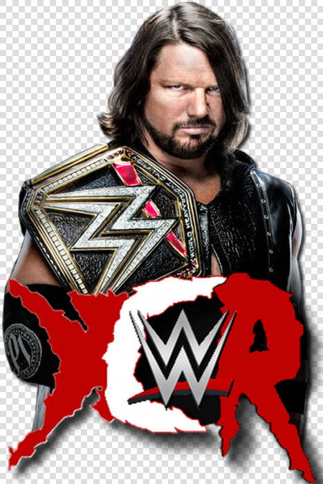 Aj Styles Wwe Champion Png   Png Download   Aj Styles Holding Wwe Championship  Transparent PngTransparent PNG