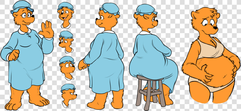 Mama Bear   Png Download   We Bare Bears Pregnant  Transparent PngTransparent PNG