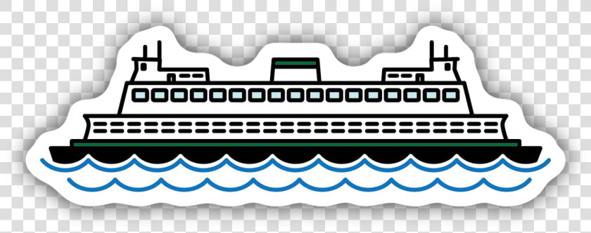 Ferry Boat Sticker  HD Png DownloadTransparent PNG