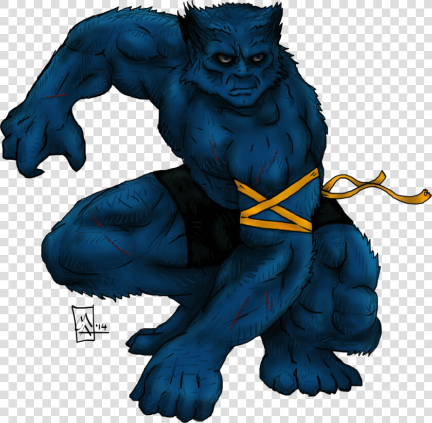 Beast Marvel Png Image Black And White Library   X Men Beast Png  Transparent PngTransparent PNG