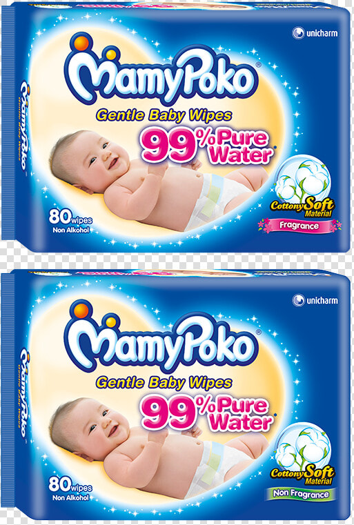 Mamypoko Gentle Cleansing Wipes   Mamy Poko Baby Wipes  HD Png DownloadTransparent PNG