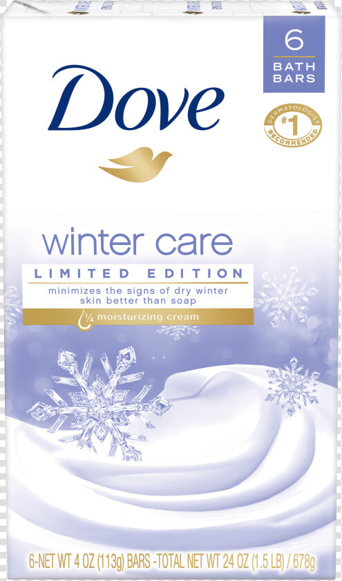 Dove Winter Care Beauty Bar   Dove Bar Soap Winter Care  HD Png DownloadTransparent PNG