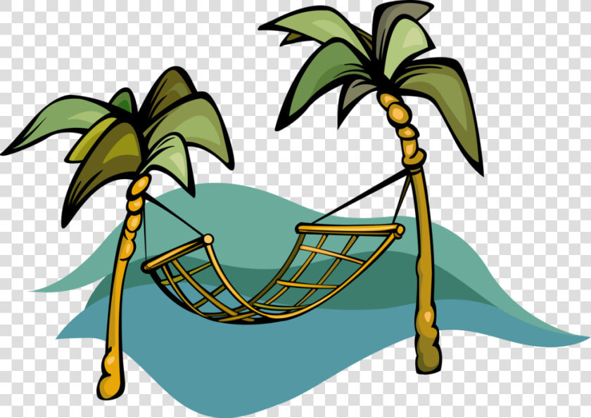 Palm Tree And Hammock Clipart Picture Transparent Library   Beach Hammock Clipart Transparent Background  HD Png DownloadTransparent PNG