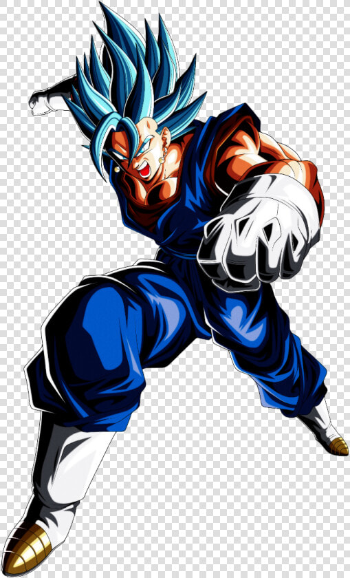  vegito  vegetto  ssb  supersaiyanblue  ssgssj  punch   Vegito Blue Dokkan Lr  HD Png DownloadTransparent PNG